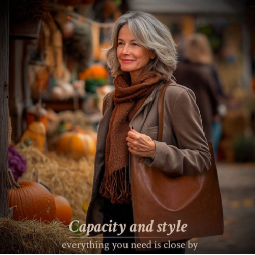 Lorena's moderne chic | Stijlvolle leren tas