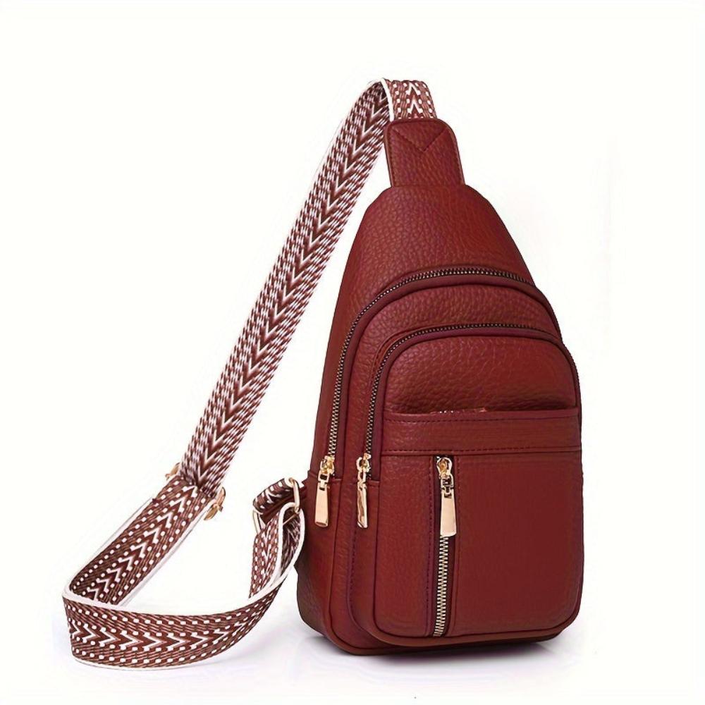 Hazel Vintage Borst Crossbody Tas