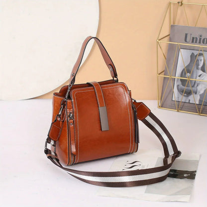 Echte leren dames crossbody tas