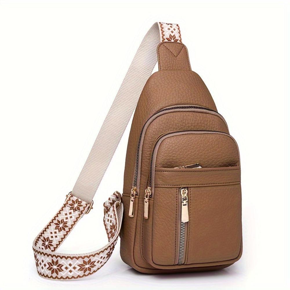 Hazel Vintage Borst Crossbody Tas