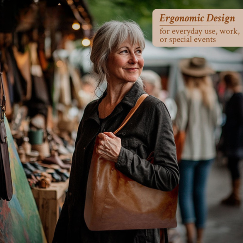 Aurora's Charm | Vintage Geïnspireerd schoudertas