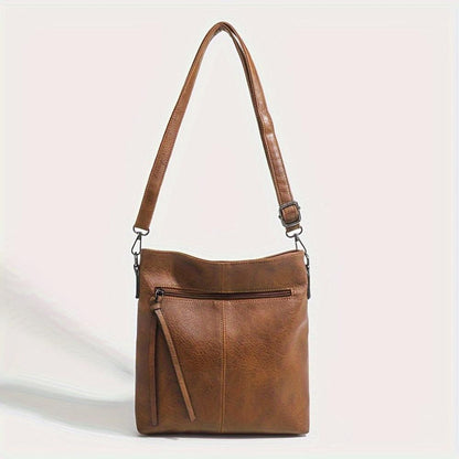 Lena Retro Vierkante Crossbody Tas