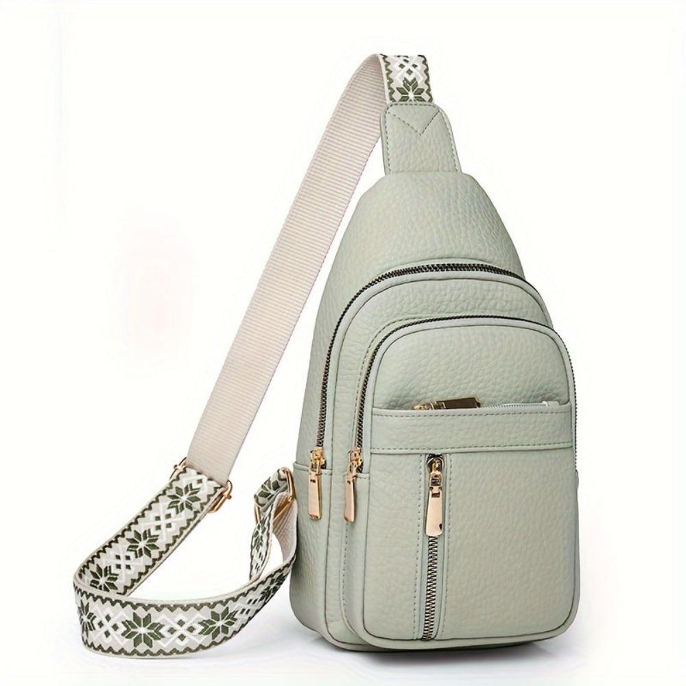 Hazel Vintage Borst Crossbody Tas