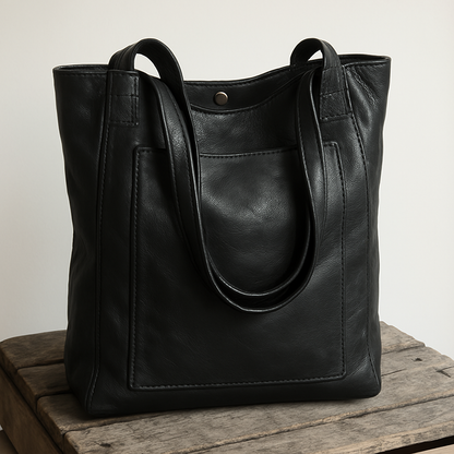Lorena's moderne chic | Stijlvolle leren tas