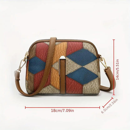 Luna Patchwork Mini Crossbody Tas