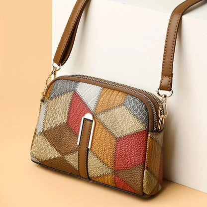 Luna Patchwork Mini Crossbody Tas