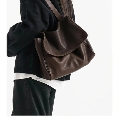 Zachte leren handtas