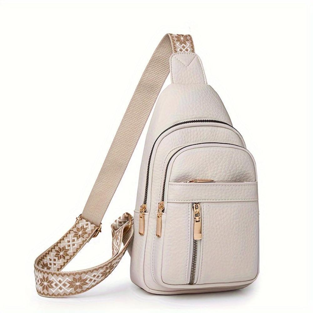 Hazel Vintage Borst Crossbody Tas