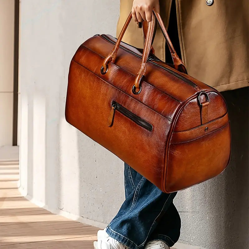 Echte leren dames retro crossbody tas