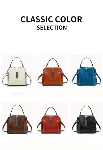 Retro crossbodytas met verstelbare riem