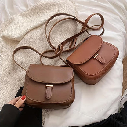 Amelia Retro Saddle Crossbody Tas