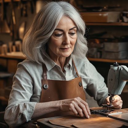 Lorena's moderne chic | Stijlvolle leren tas